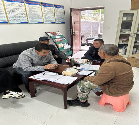 便民服务：镇、村两级提供代缴，工作人员入户指导缴费